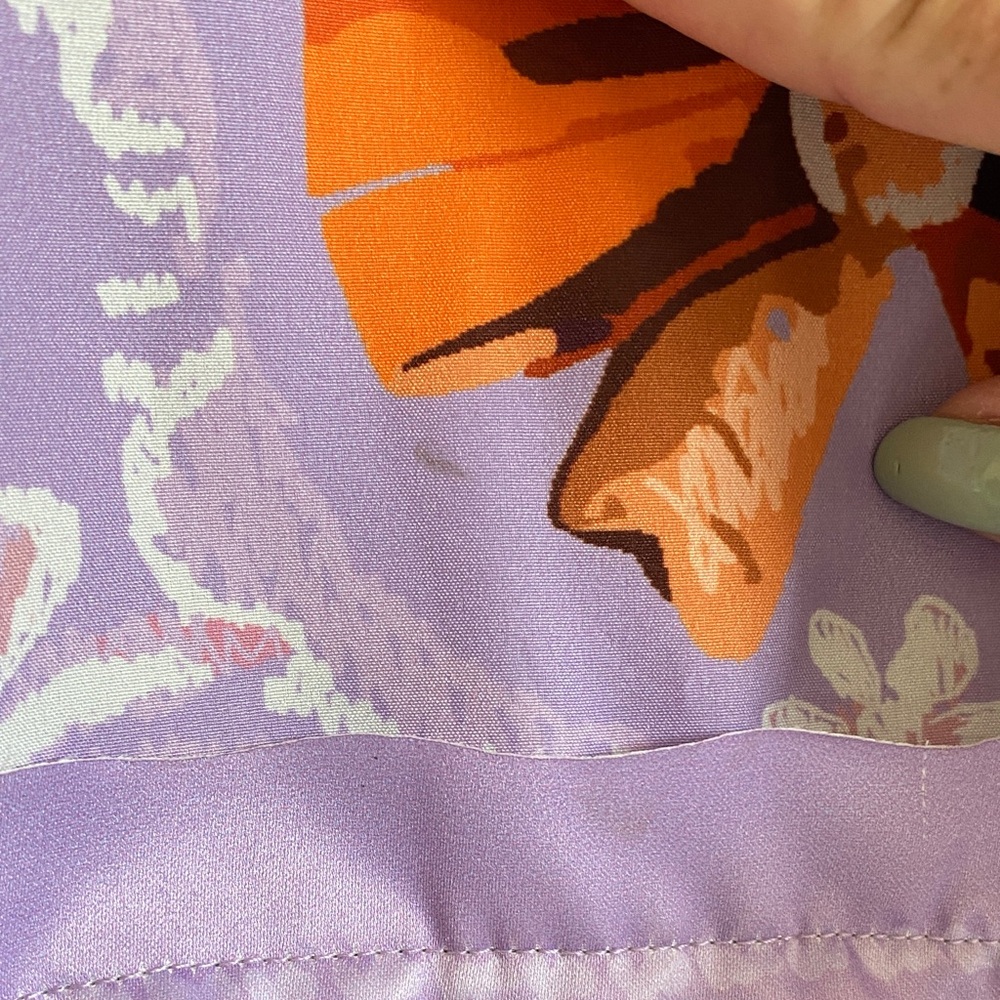 Charming Lavender Kids Dress with Cat Embroidery - Picture 8 of 9